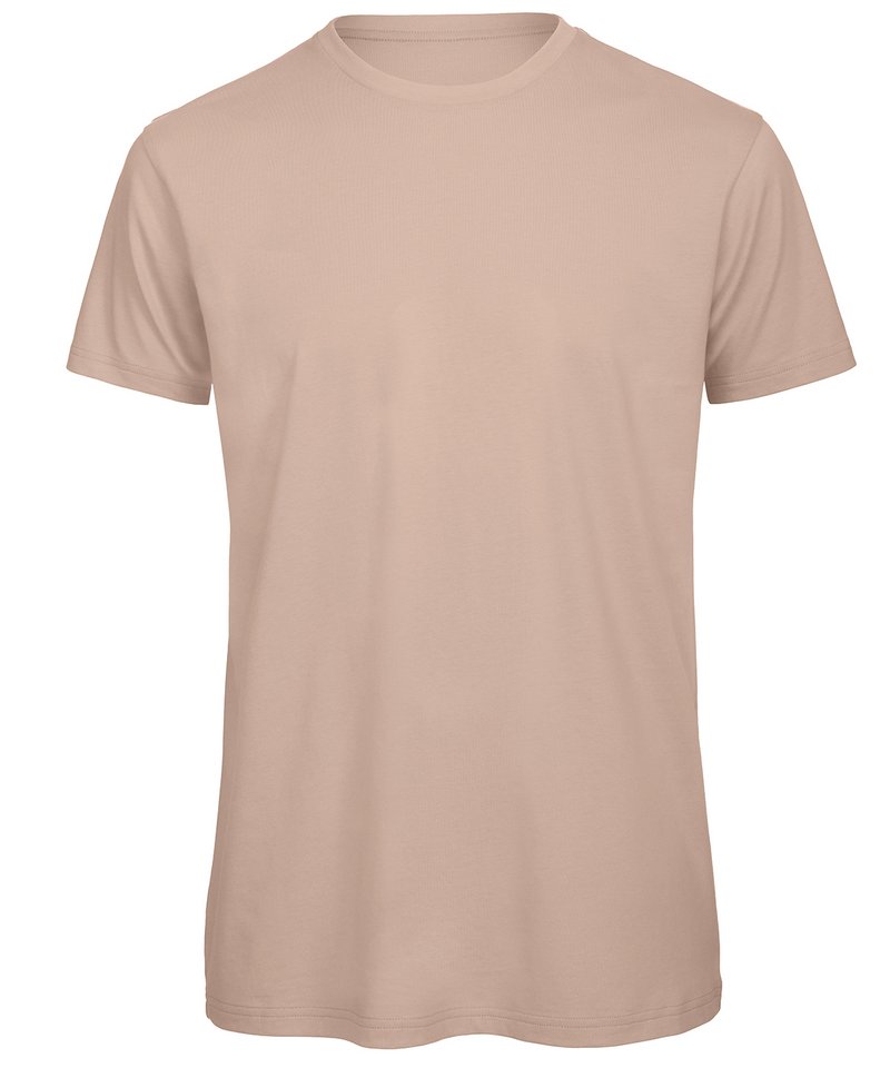B&C Inspire T Men's in Millennial Pink by B & C Collection — Custom branded clothing by Print Press, featuring premium embroidery produced in our specialist print lab in the UK.