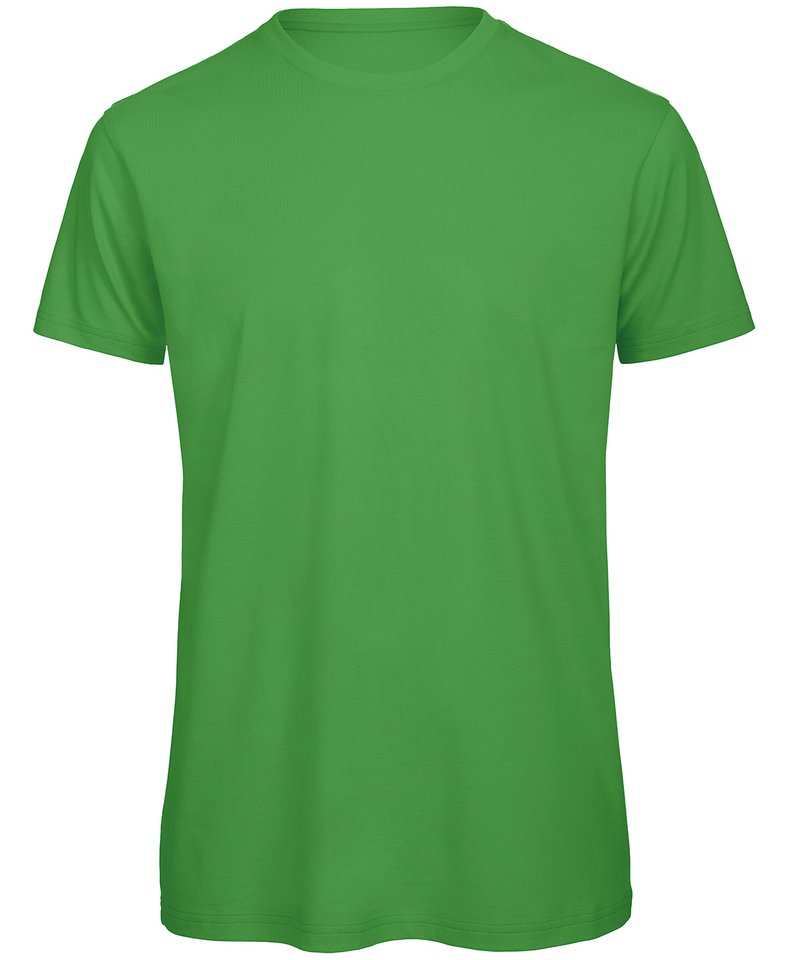 B&C Inspire T Men's in Real Green by B & C Collection — Custom branded clothing by Print Press, featuring premium embroidery produced in our specialist print lab in the UK.
