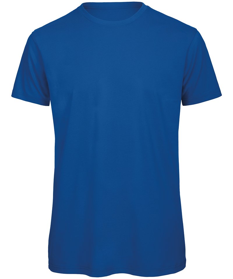B&C Inspire T Men's in Royal Blue by B & C Collection — Custom branded clothing by Print Press, featuring premium embroidery produced in our specialist print lab in the UK.