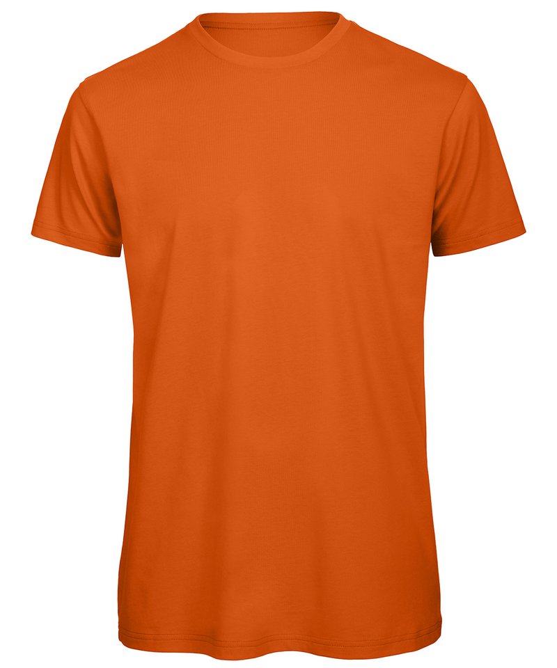 B&C Inspire T Men's in Urban Orange by B & C Collection — Custom branded clothing by Print Press, featuring premium embroidery produced in our specialist print lab in the UK.