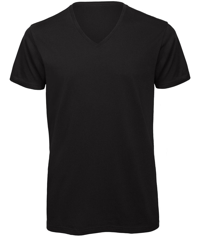 B&C Inspire V T Men's in Black by B & C Collection — Custom branded clothing by Print Press, featuring premium embroidery produced in our specialist print lab in the UK.