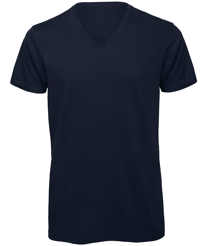 B&C Inspire V T Men's in Navy by B & C Collection — Custom branded clothing by Print Press, featuring premium embroidery produced in our specialist print lab in the UK.