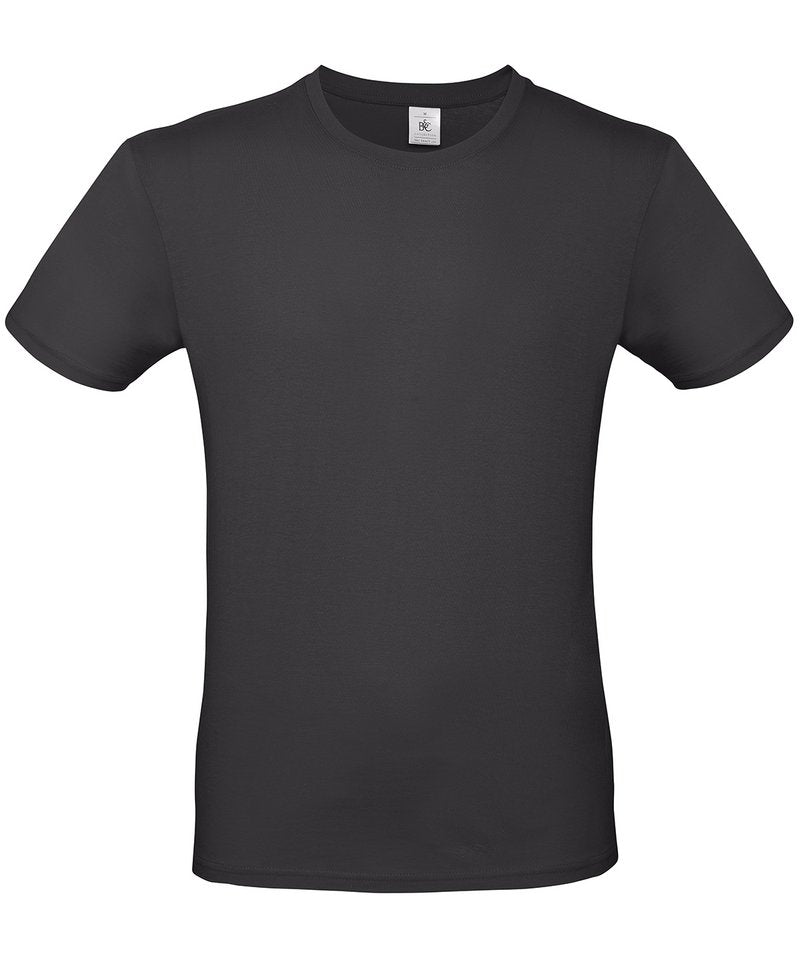 B&C E150 - (3rd Colours) in Black Pure by B & C Collection — Custom branded clothing by Print Press, featuring premium embroidery produced in our specialist print lab in the UK.