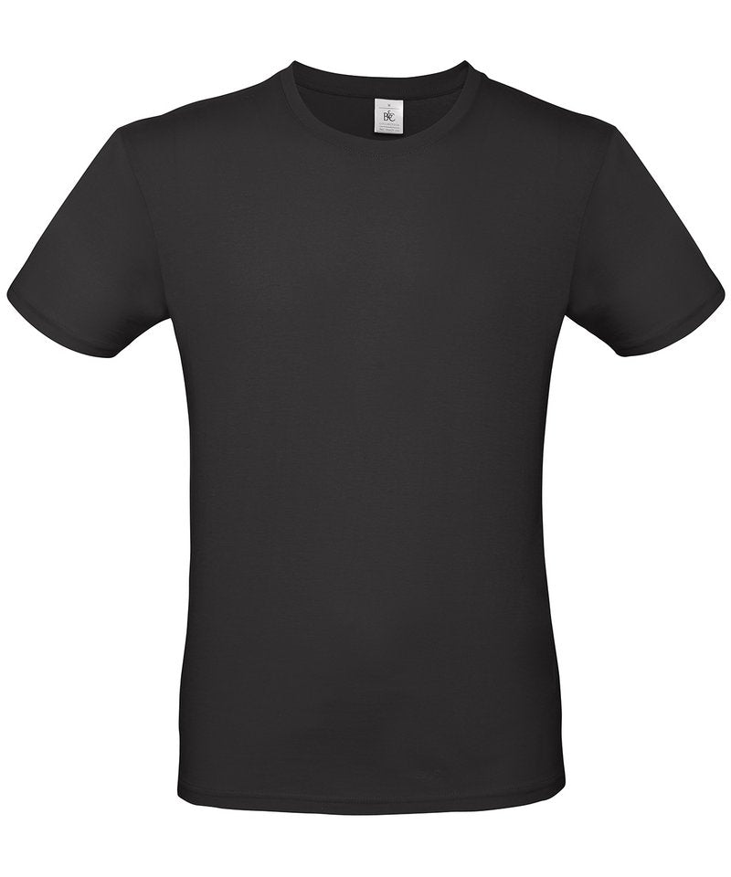 B&C E150 - (3rd Colours) in Black by B & C Collection — Custom branded clothing by Print Press, featuring premium embroidery produced in our specialist print lab in the UK.