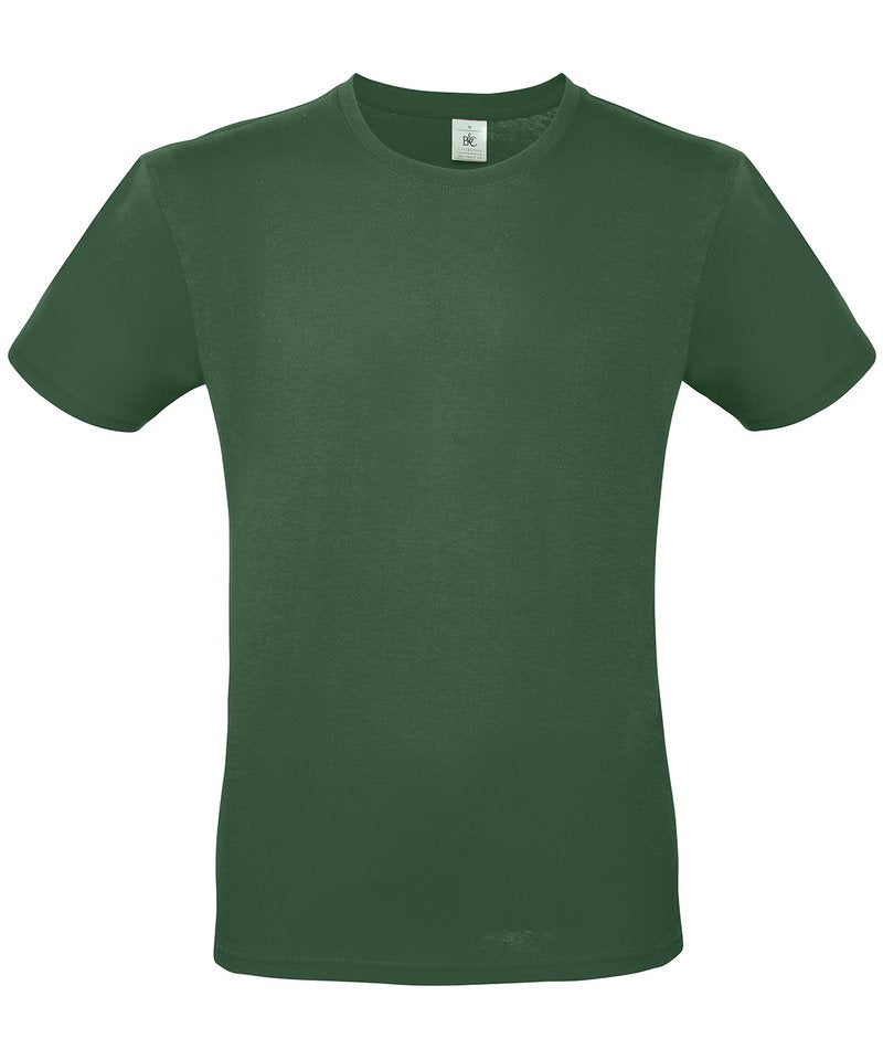 B&C E150 - (3rd Colours) in Bottle Green by B & C Collection — Custom branded clothing by Print Press, featuring premium embroidery produced in our specialist print lab in the UK.