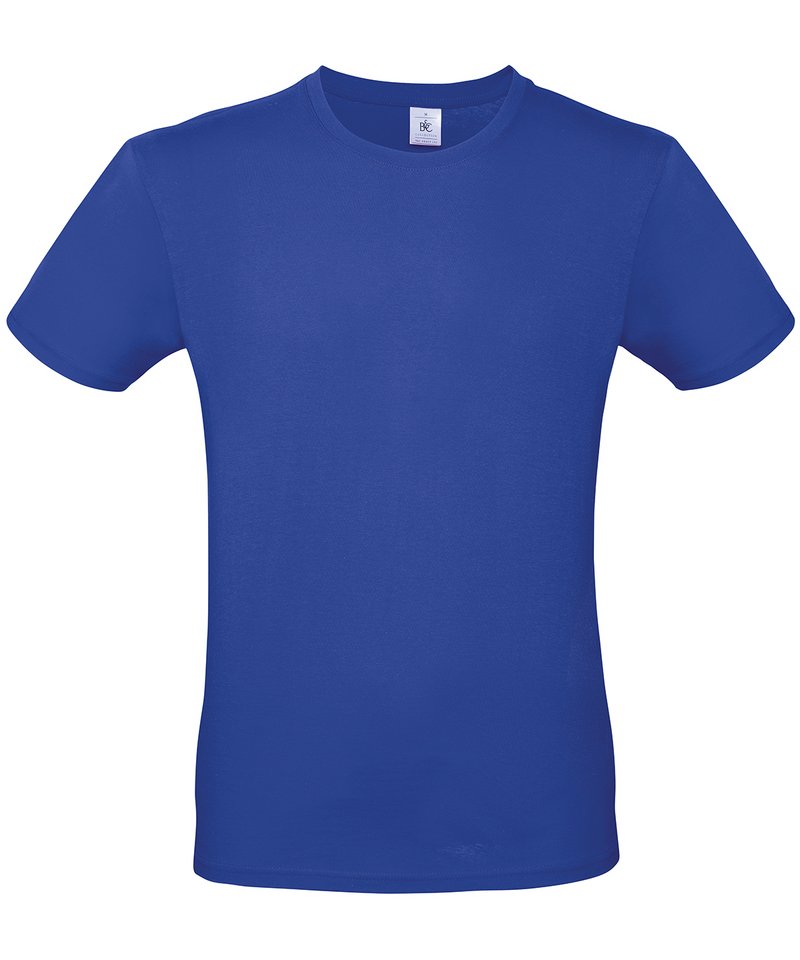 B&C E150 - (3rd Colours) in Cobalt Blue by B & C Collection — Custom branded clothing by Print Press, featuring premium embroidery produced in our specialist print lab in the UK.