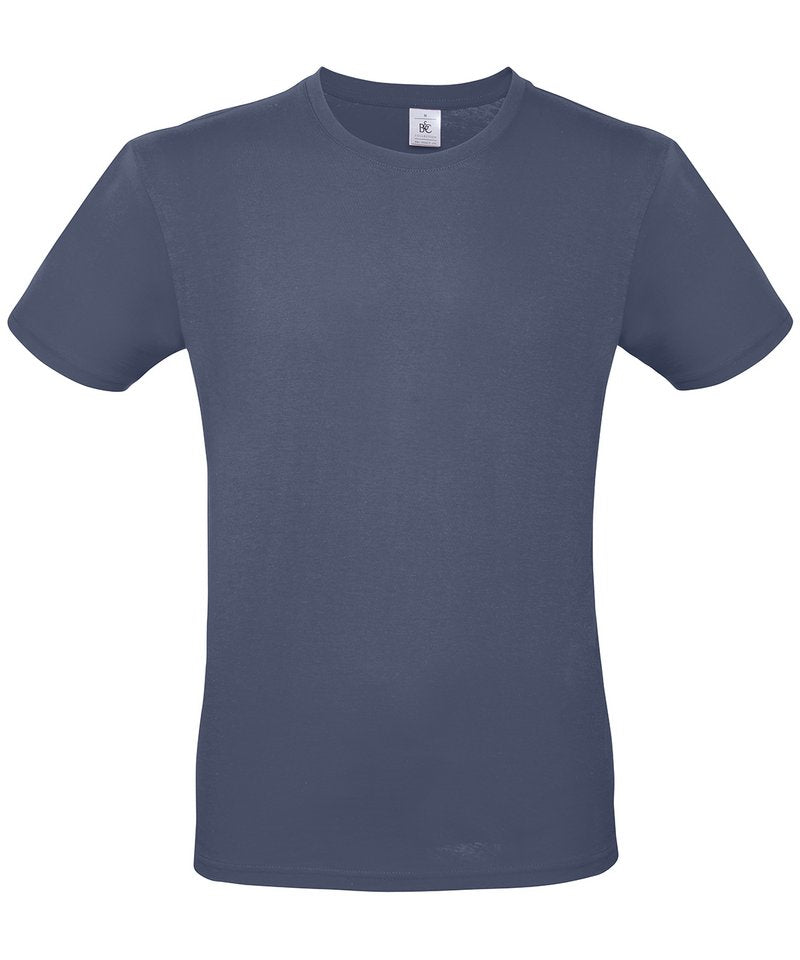 B&C E150 - (3rd Colours) in Denim by B & C Collection — Custom branded clothing by Print Press, featuring premium embroidery produced in our specialist print lab in the UK.