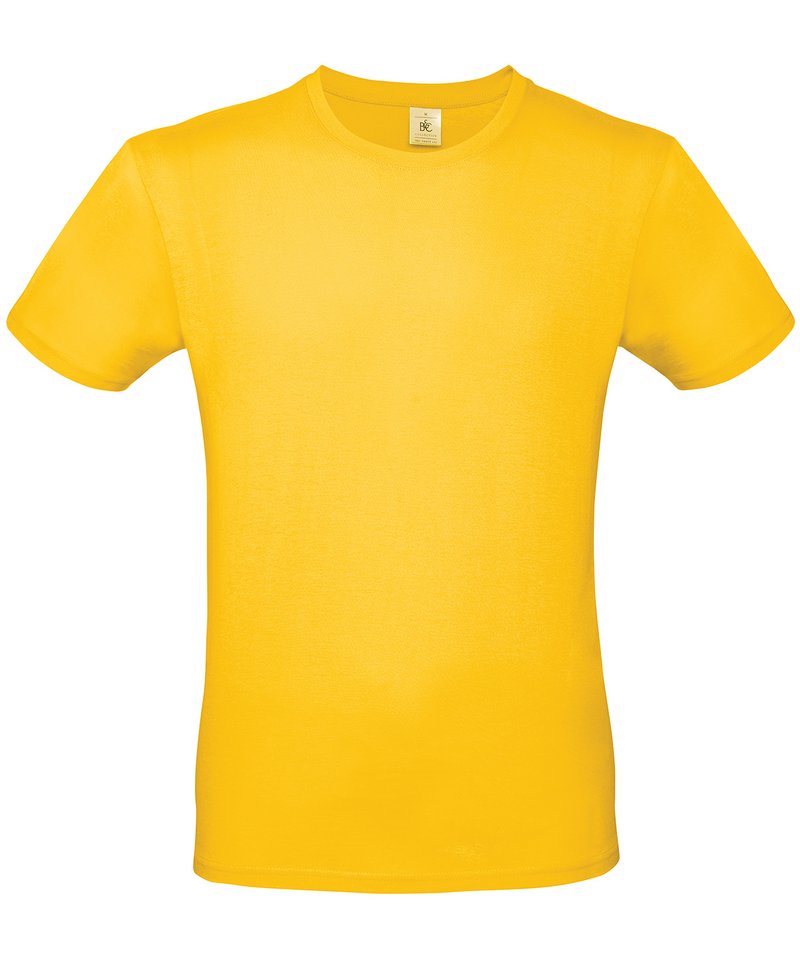 B&C E150 - (2nd Colours) in Gold by B & C Collection — Custom branded clothing by Print Press, featuring premium embroidery produced in our specialist print lab in the UK.