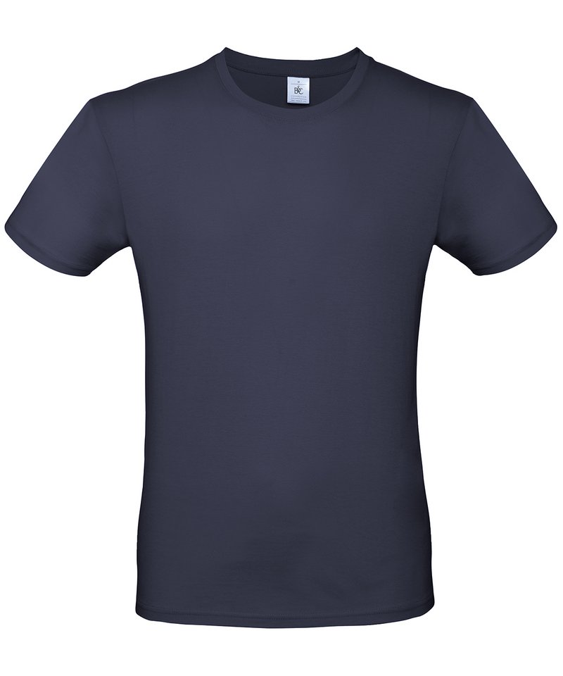 B&C E150 - (2nd Colours) in Navy by B & C Collection — Custom branded clothing by Print Press, featuring premium embroidery produced in our specialist print lab in the UK.