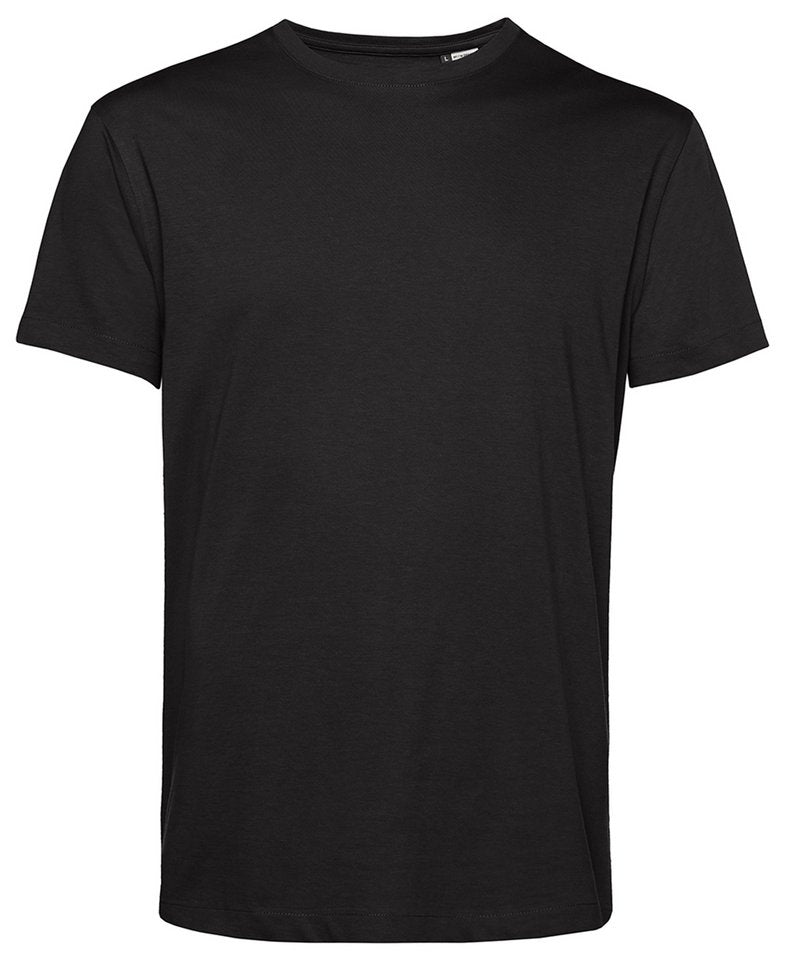 B&C Organic E150 - (2nd Colours) in Black Pure by B & C Collection — Custom branded clothing by Print Press, featuring premium embroidery produced in our specialist print lab in the UK.