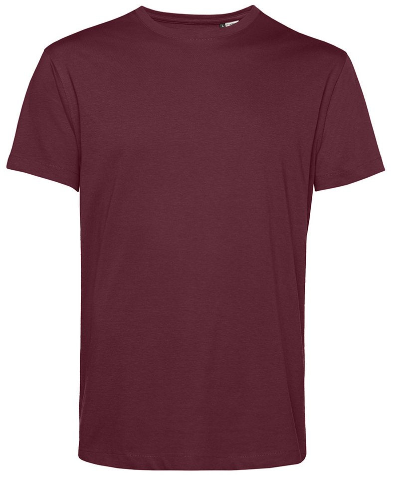 B&C Organic E150 - (2nd Colours) in Burgundy by B & C Collection — Custom branded clothing by Print Press, featuring premium embroidery produced in our specialist print lab in the UK.
