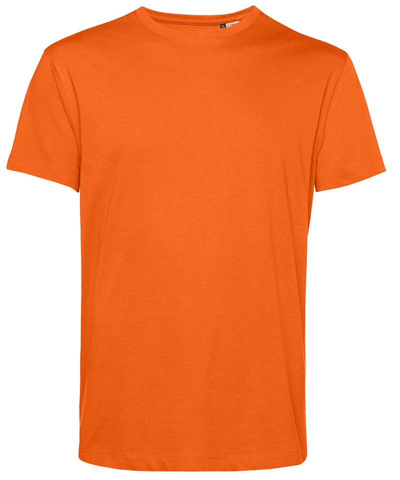 B&C Organic E150 in Pure Orange by B & C Collection — Custom branded clothing by Print Press, featuring premium embroidery produced in our specialist print lab in the UK.