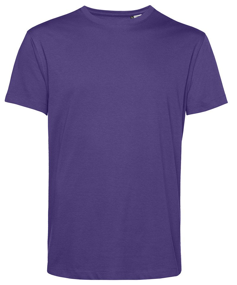 B&C Organic E150 in Radiant Purple by B & C Collection — Custom branded clothing by Print Press, featuring premium embroidery produced in our specialist print lab in the UK.