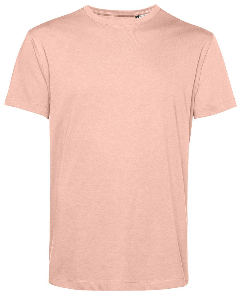 B&C Organic E150 in Soft Rose by B & C Collection — Custom branded clothing by Print Press, featuring premium embroidery produced in our specialist print lab in the UK.