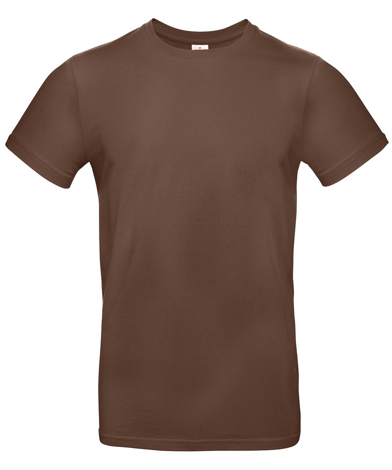 B&C E190 - (3rd Colours) in Chocolate by B & C Collection — Custom branded clothing by Print Press, featuring premium embroidery produced in our specialist print lab in the UK.