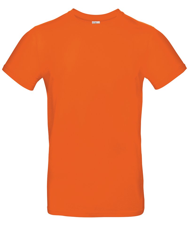 B&C E190 - (2nd Colours) in Orange by B & C Collection — Custom branded clothing by Print Press, featuring premium embroidery produced in our specialist print lab in the UK.