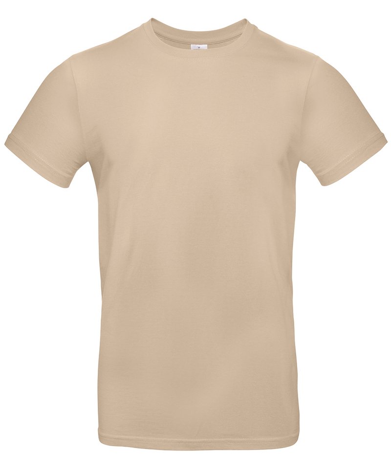 B&C E190 in Sand by B & C Collection — Custom branded clothing by Print Press, featuring premium embroidery produced in our specialist print lab in the UK.