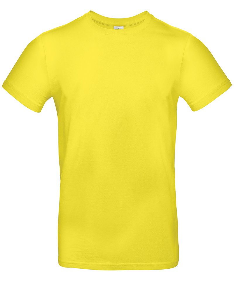 B&C E190 in Solar Yellow by B & C Collection — Custom branded clothing by Print Press, featuring premium embroidery produced in our specialist print lab in the UK.