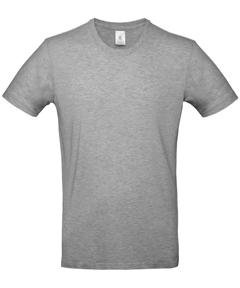 B&C E190 in Sport Grey by B & C Collection — Custom branded clothing by Print Press, featuring premium embroidery produced in our specialist print lab in the UK.