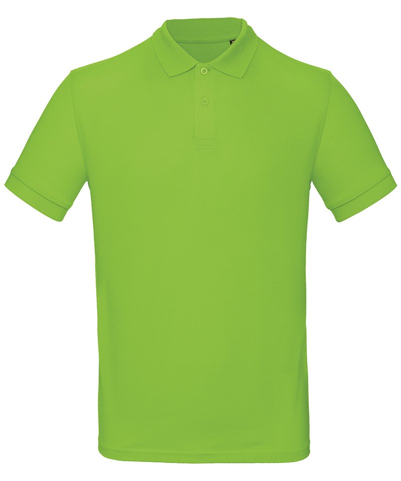 B&C Inspire Polo Men's in Orchid Green by B & C Collection — Custom branded clothing by Print Press, featuring premium embroidery produced in our specialist print lab in the UK.