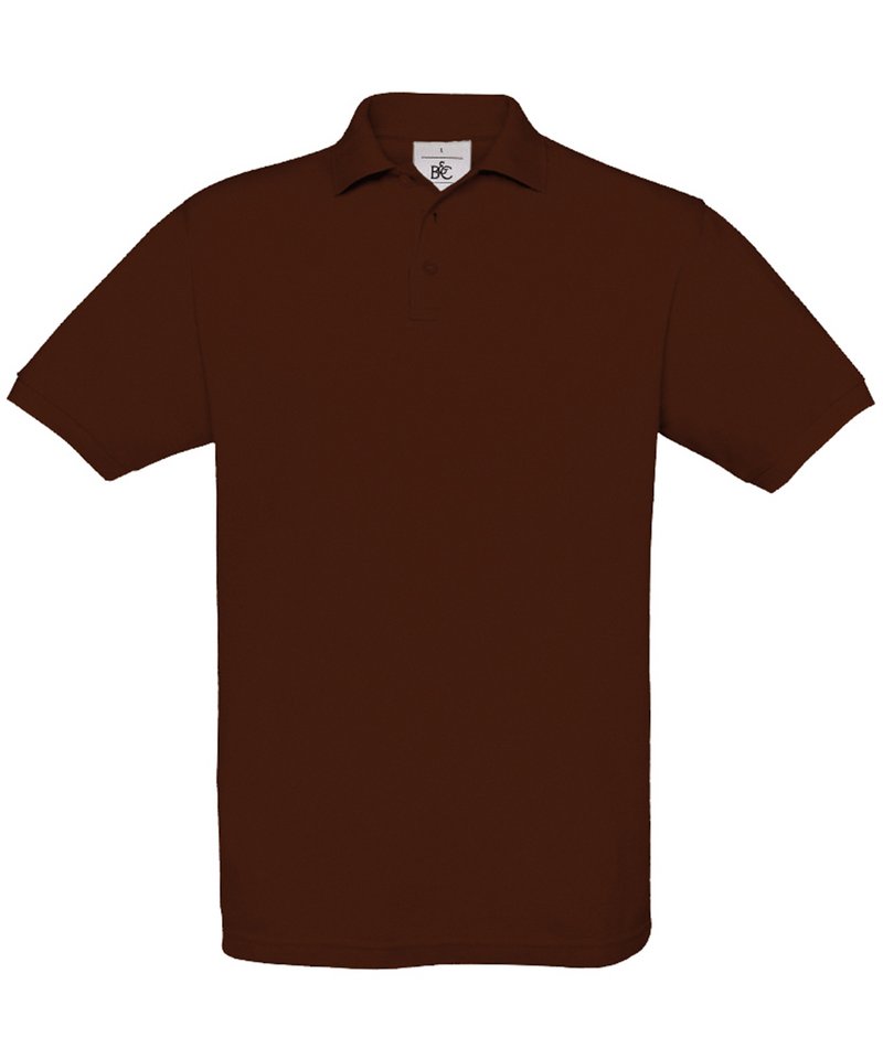 B&C Safran - (2nd Colours) in Brown by B & C Collection — Custom branded clothing by Print Press, featuring premium embroidery produced in our specialist print lab in the UK.