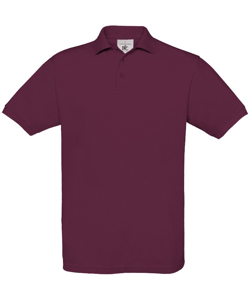 B&C Safran - (2nd Colours) in Burgundy by B & C Collection — Custom branded clothing by Print Press, featuring premium embroidery produced in our specialist print lab in the UK.