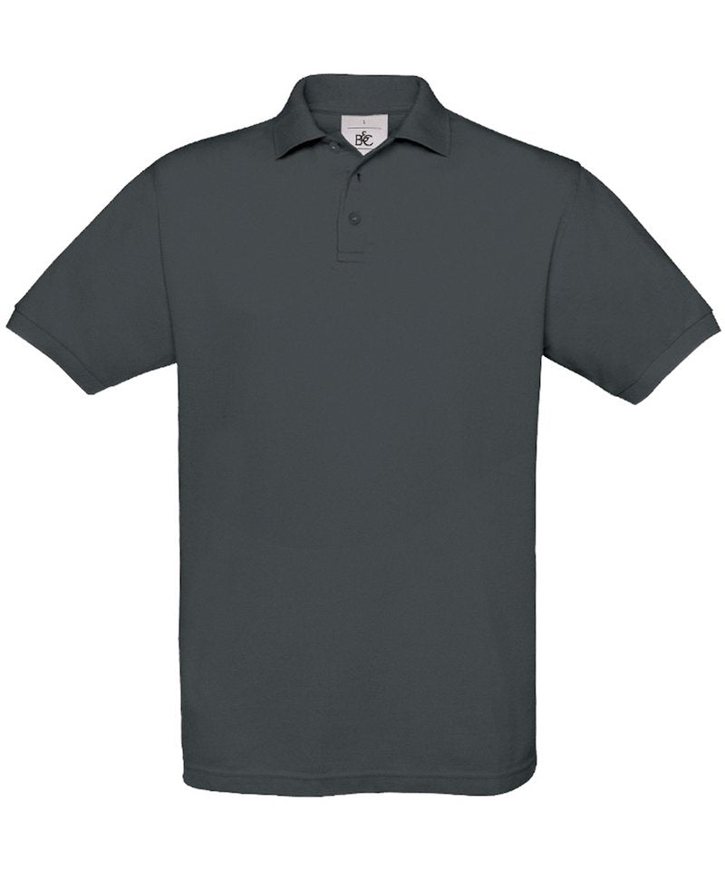 B&C Safran in Dark Grey by B & C Collection — Custom branded clothing by Print Press, featuring premium embroidery produced in our specialist print lab in the UK.