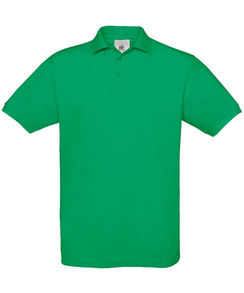 B&C Safran in Kelly Green by B & C Collection — Custom branded clothing by Print Press, featuring premium embroidery produced in our specialist print lab in the UK.