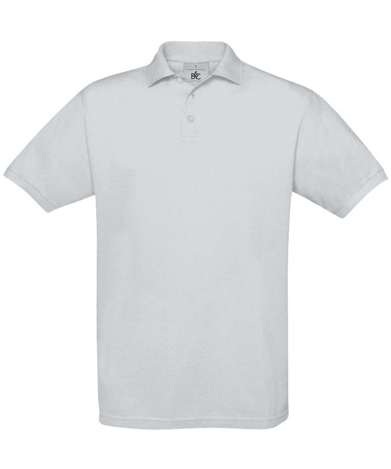 B&C Safran in Pacific Grey by B & C Collection — Custom branded clothing by Print Press, featuring premium embroidery produced in our specialist print lab in the UK.