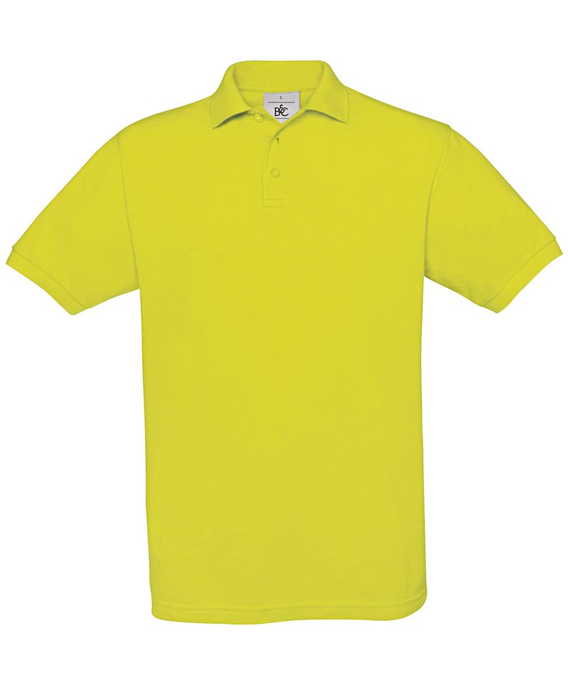 B&C Safran in Pixel Lime by B & C Collection — Custom branded clothing by Print Press, featuring premium embroidery produced in our specialist print lab in the UK.