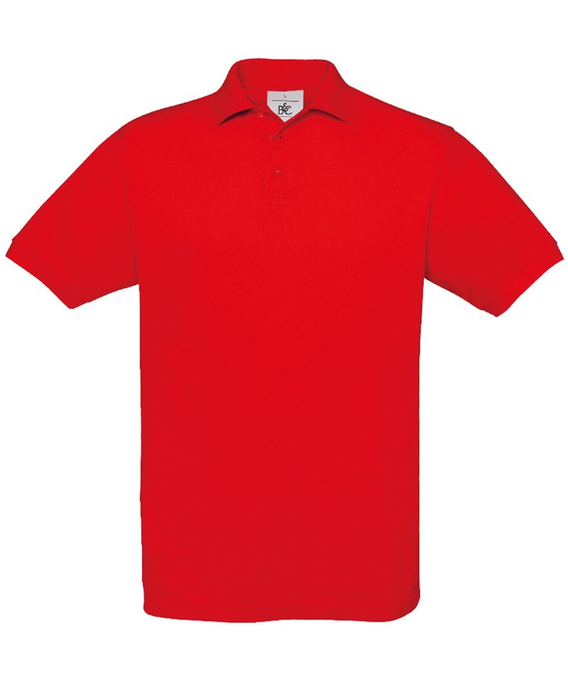 B&C Safran in Red by B & C Collection — Custom branded clothing by Print Press, featuring premium embroidery produced in our specialist print lab in the UK.