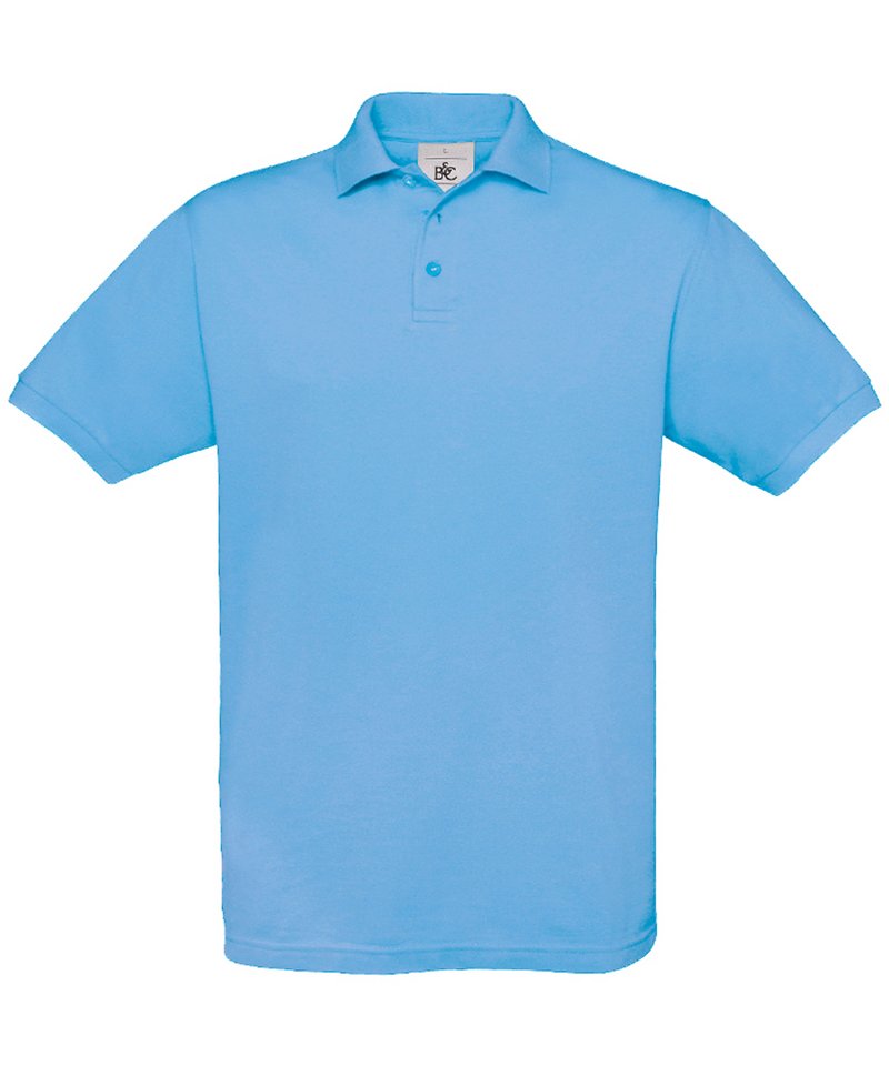B&C Safran in Sky Blue by B & C Collection — Custom branded clothing by Print Press, featuring premium embroidery produced in our specialist print lab in the UK.