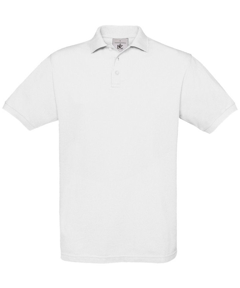 B&C Safran in White by B & C Collection — Custom branded clothing by Print Press, featuring premium embroidery produced in our specialist print lab in the UK.