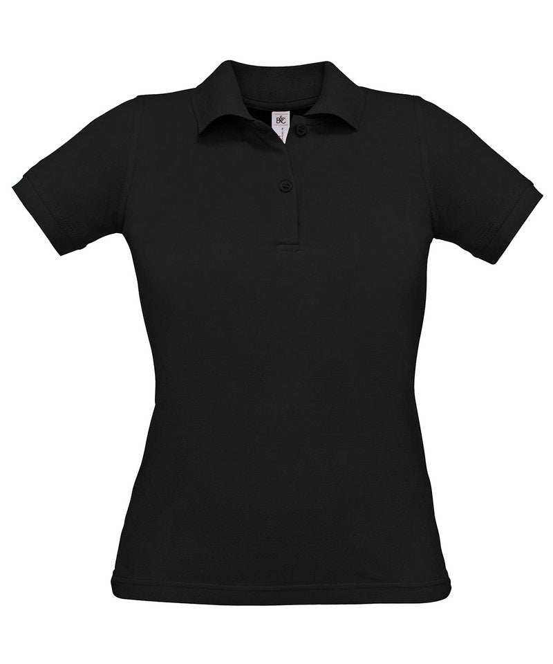 B&C Safran Pure Women's - (2nd Colours) in Black by B & C Collection — Custom branded clothing by Print Press, featuring premium embroidery produced in our specialist print lab in the UK.