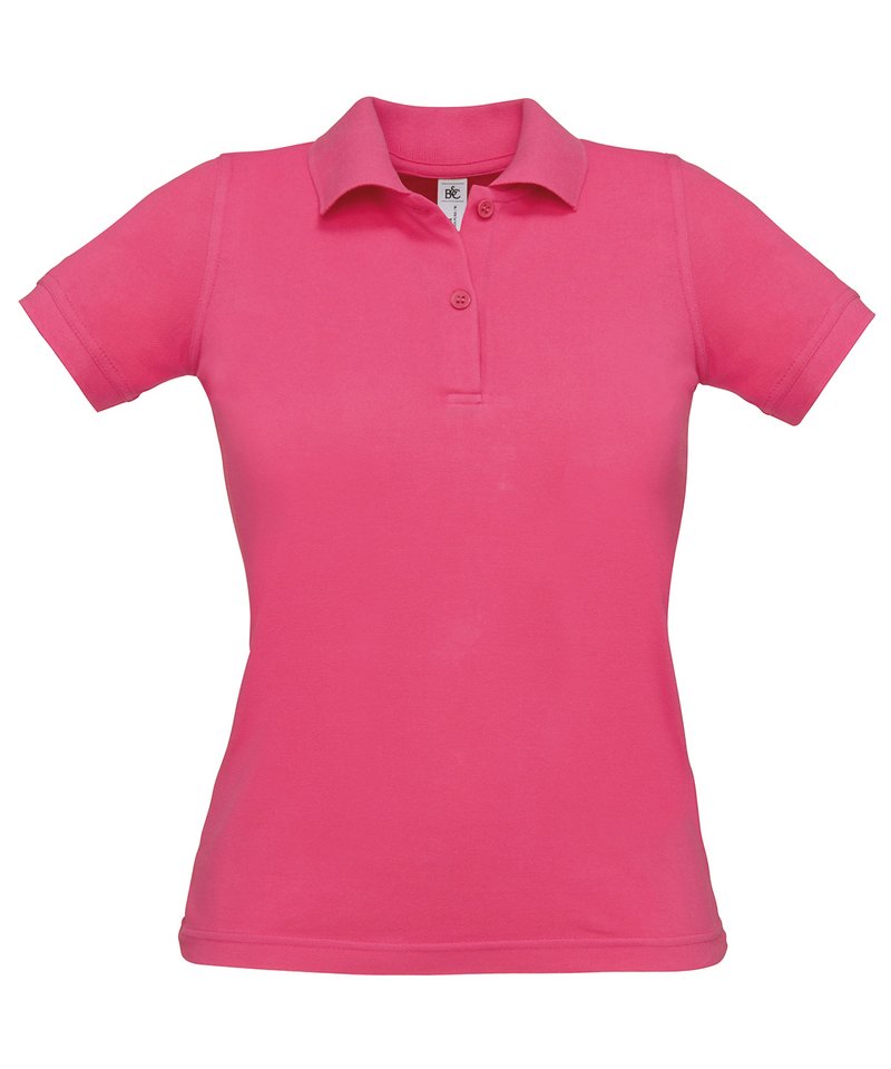 B&C Safran Pure Women's in Fuchsia by B & C Collection — Custom branded clothing by Print Press, featuring premium embroidery produced in our specialist print lab in the UK.