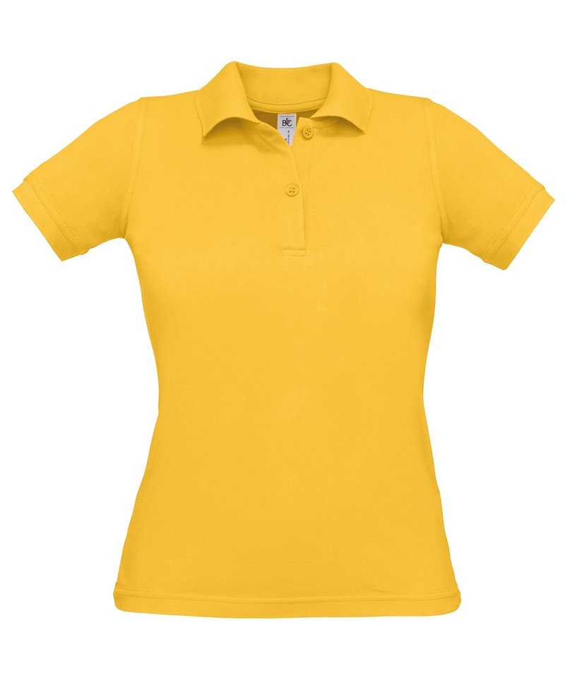 B&C Safran Pure Women's in Gold by B & C Collection — Custom branded clothing by Print Press, featuring premium embroidery produced in our specialist print lab in the UK.