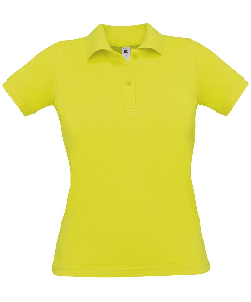 B&C Safran Pure Women's in Pixel Lime by B & C Collection — Custom branded clothing by Print Press, featuring premium embroidery produced in our specialist print lab in the UK.