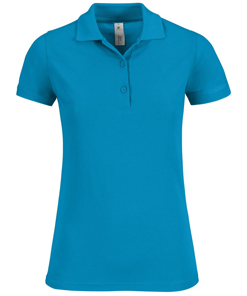 B&C Safran Timeless Women's in Atoll by B & C Collection — Custom branded clothing by Print Press, featuring premium embroidery produced in our specialist print lab in the UK.