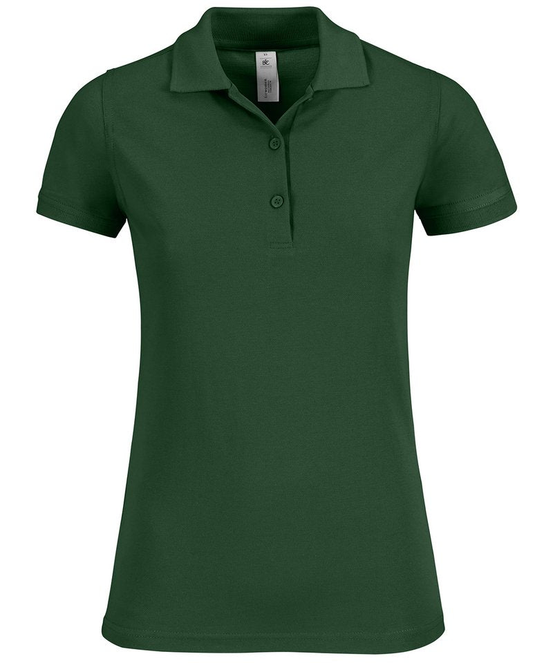 B&C Safran Timeless Women's in Bottle Green by B & C Collection — Custom branded clothing by Print Press, featuring premium embroidery produced in our specialist print lab in the UK.