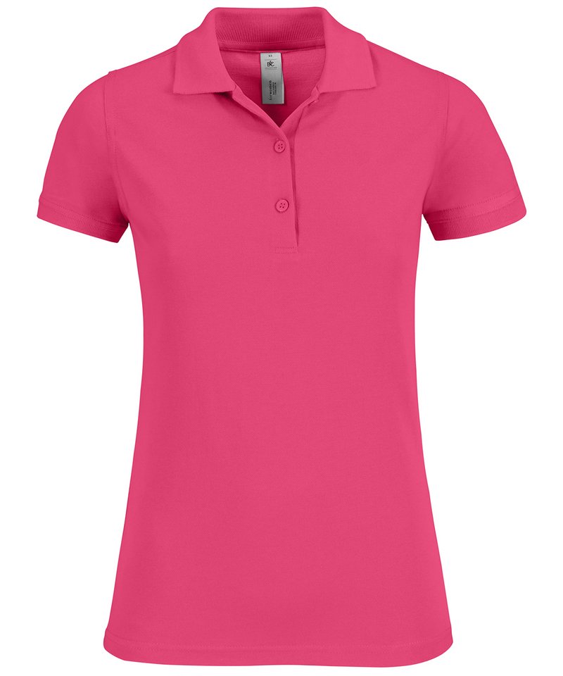 B&C Safran Timeless Women's in Fuchsia by B & C Collection — Custom branded clothing by Print Press, featuring premium embroidery produced in our specialist print lab in the UK.
