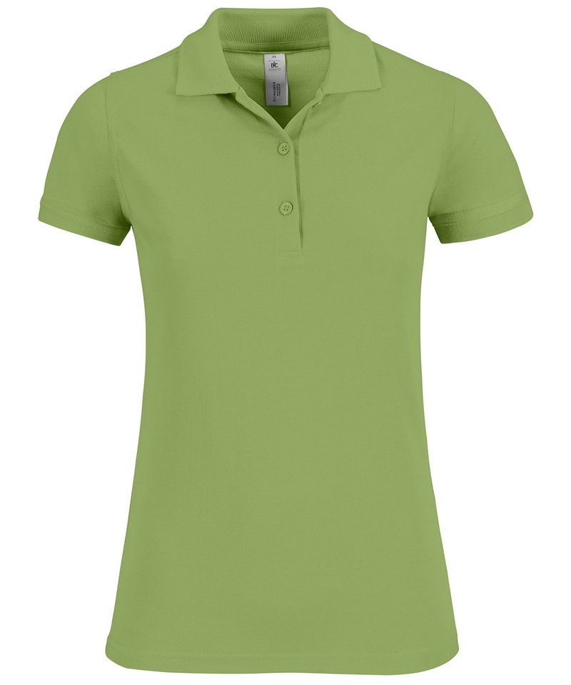 B&C Safran Timeless Women's in Pistachio by B & C Collection — Custom branded clothing by Print Press, featuring premium embroidery produced in our specialist print lab in the UK.