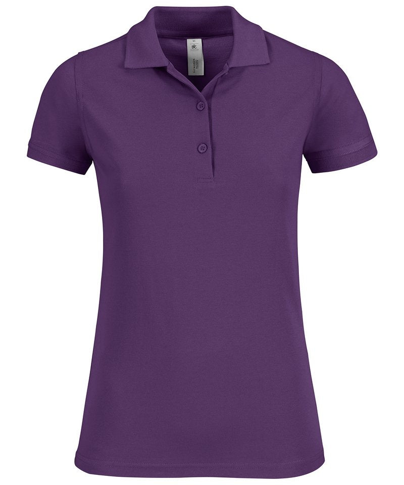 B&C Safran Timeless Women's in Purple by B & C Collection — Custom branded clothing by Print Press, featuring premium embroidery produced in our specialist print lab in the UK.