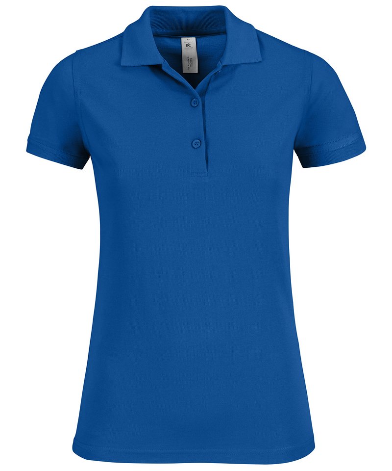 B&C Safran Timeless Women's in Royal Blue by B & C Collection — Custom branded clothing by Print Press, featuring premium embroidery produced in our specialist print lab in the UK.
