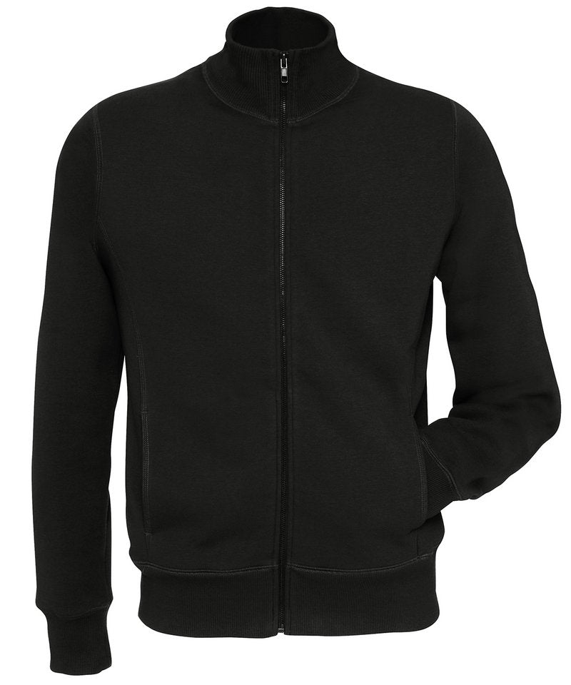 B&C Spider Men's Sweatshirt in Black by B & C Collection — Custom branded clothing by Print Press, featuring premium embroidery produced in our specialist print lab in the UK.