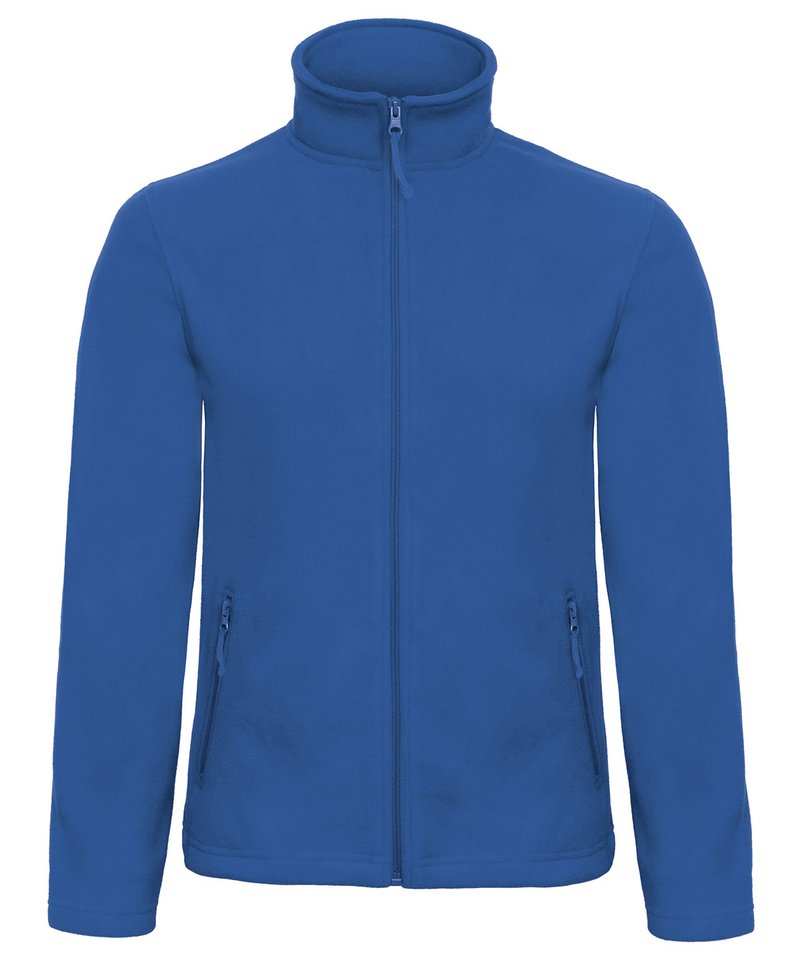 B&C Id.501 Fleece in Royal Blue by B & C Collection — Custom branded clothing by Print Press, featuring premium embroidery produced in our specialist print lab in the UK.