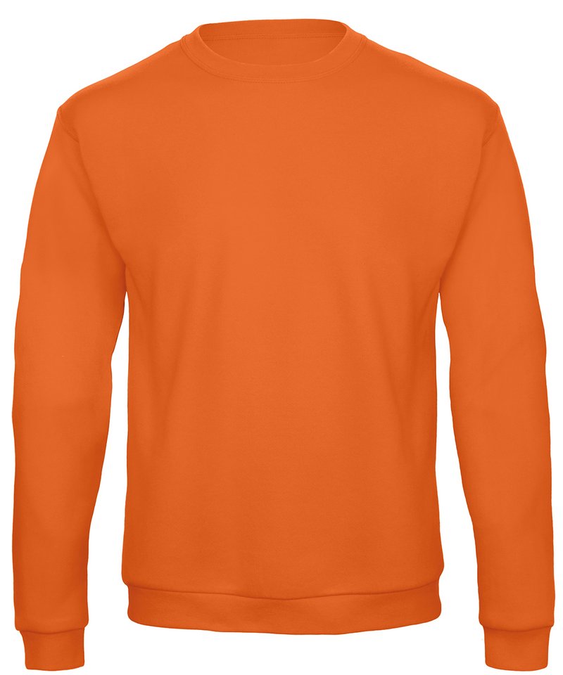 B&C Id.202 50/50 Sweatshirt in by B & C Collection — Custom branded clothing by Print Press, featuring premium embroidery produced in our specialist print lab in the UK.