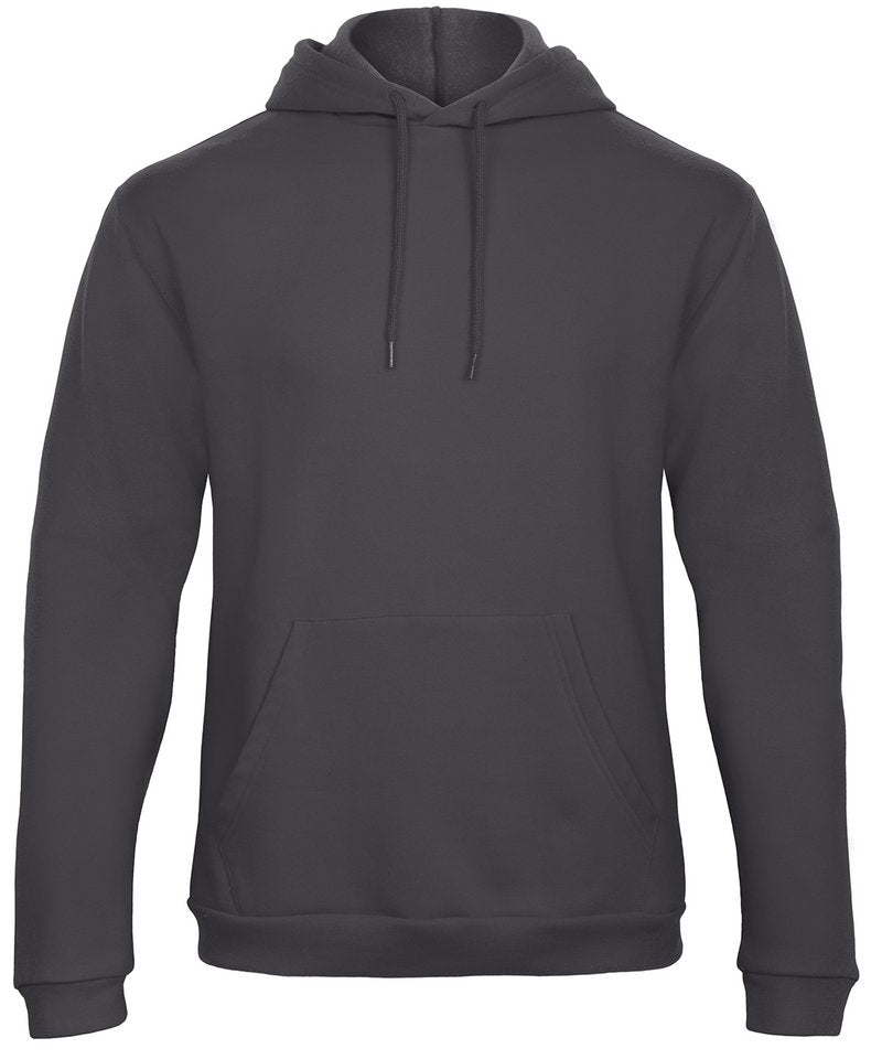 B&C Id.203 50/50 Sweatshirt in Anthracite by B & C Collection — Custom branded clothing by Print Press, featuring premium embroidery produced in our specialist print lab in the UK.