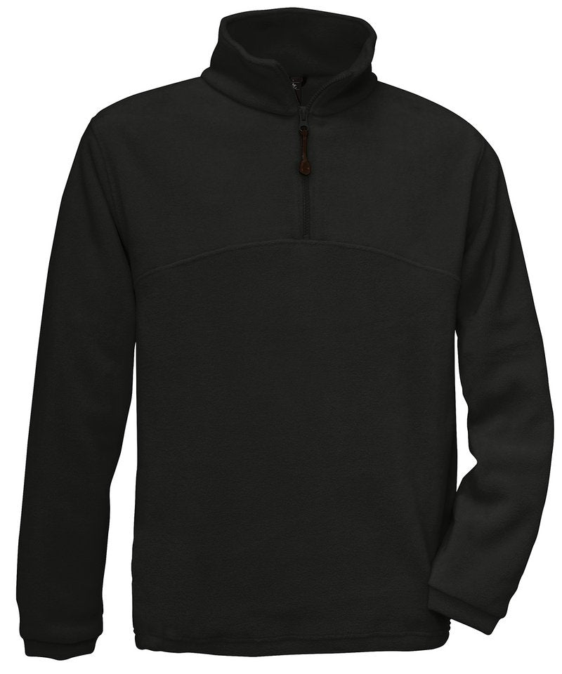 B&C Highlander+ Fleece in Black by B & C Collection — Custom branded clothing by Print Press, featuring premium embroidery produced in our specialist print lab in the UK.
