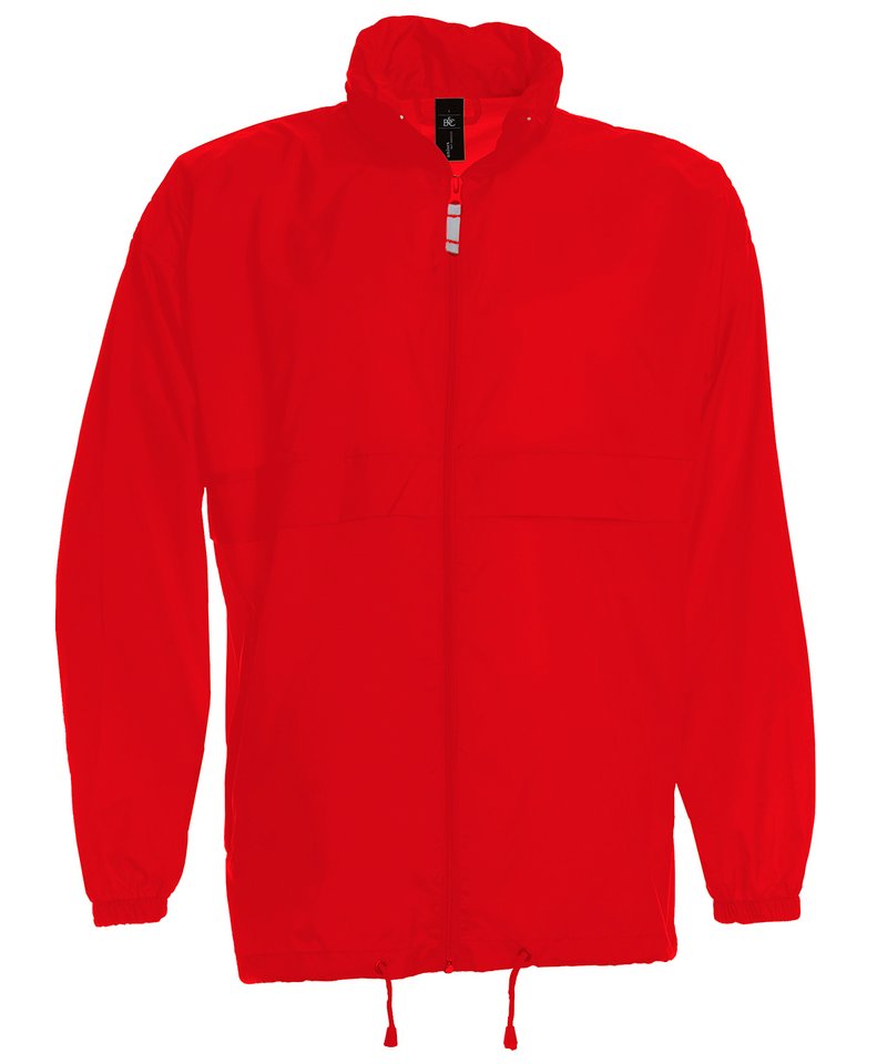 B&C Sirocco in Red by B & C Collection — Custom branded clothing by Print Press, featuring premium embroidery produced in our specialist print lab in the UK.