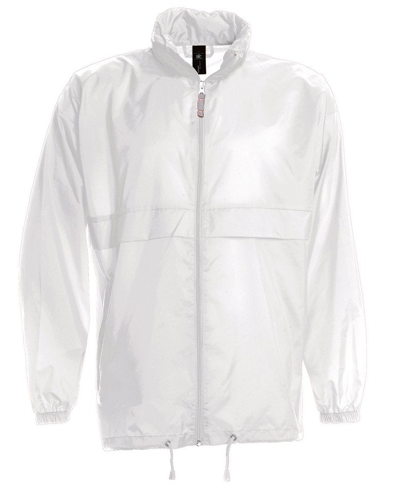 B&C Sirocco in White by B & C Collection — Custom branded clothing by Print Press, featuring premium embroidery produced in our specialist print lab in the UK.